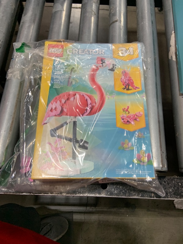 Photo 1 of LEGO Creator 3 in 1 Wild Animals: Pink Flamingo Animal Building Toy - Includes 3 Building Options, Pink Flamingo, Cockatoo, or Axolotl - Learning Toy for Kids, Girls, and Boys, Ages 8+ - 31170