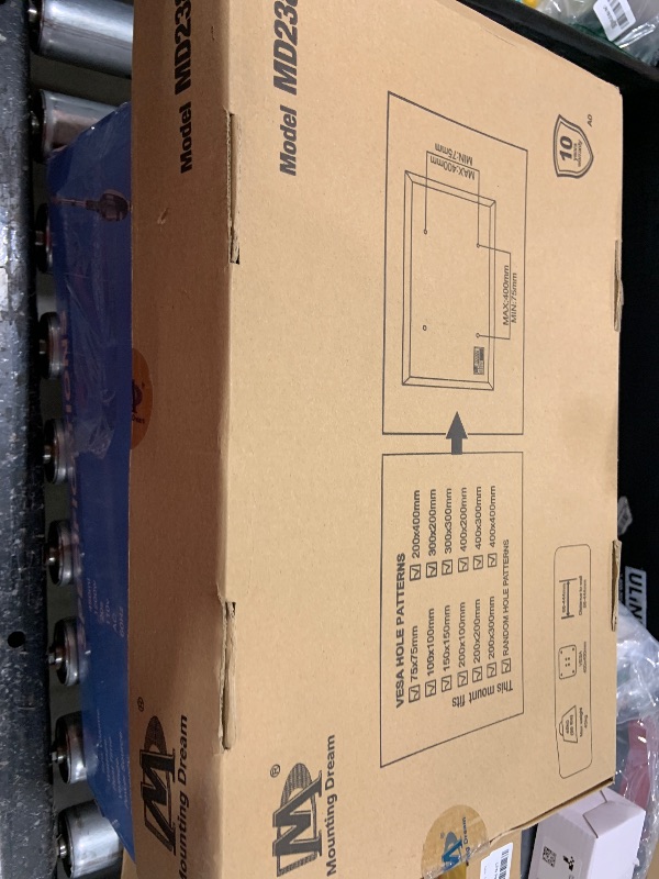 Photo 1 of Mounting Dream TV Wall Mount for 32-65 Inch Television,Mount with Swivel and Tilt, Full Motion Bracket with Articulating Dual Arms, Fits 16inch Studs, Max VESA 400X400 mm, 99lbs, MD2380