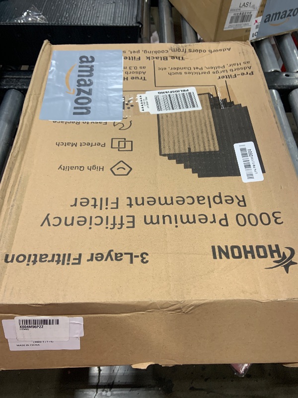 Photo 1 of 3000 Replacement Filters, Compatible with 3000, 3000M, 3000Pro Air Pur-ifier, 1 Efficiency Air Filters,1 Activated Carbon Filters and 4 Carbon Pre-Filters