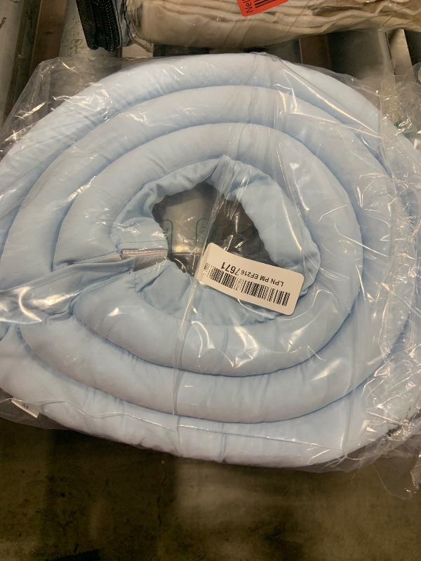 Photo 1 of GQIRIL Soft Dog Cone Collar - Adjustable Comfy Recovery Cone for Medium Dogs After Surgery to Stop Licking, Waterproof Elizabethan Protective Neck Donut Collar Alternative for Pet Cat Puppy (Blue, M)