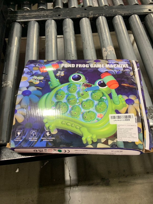 Photo 1 of HopeRock Toys for 2 3 4 5 Year Old Boy,Toddler Toys Age 2-4, Whack A Frog Game,with 5 Modes,45 Levels,9 Music Spray and Light-up, Baby Toy Gifts for Early Learning, Birthday Gift for Toddler Boy Toys