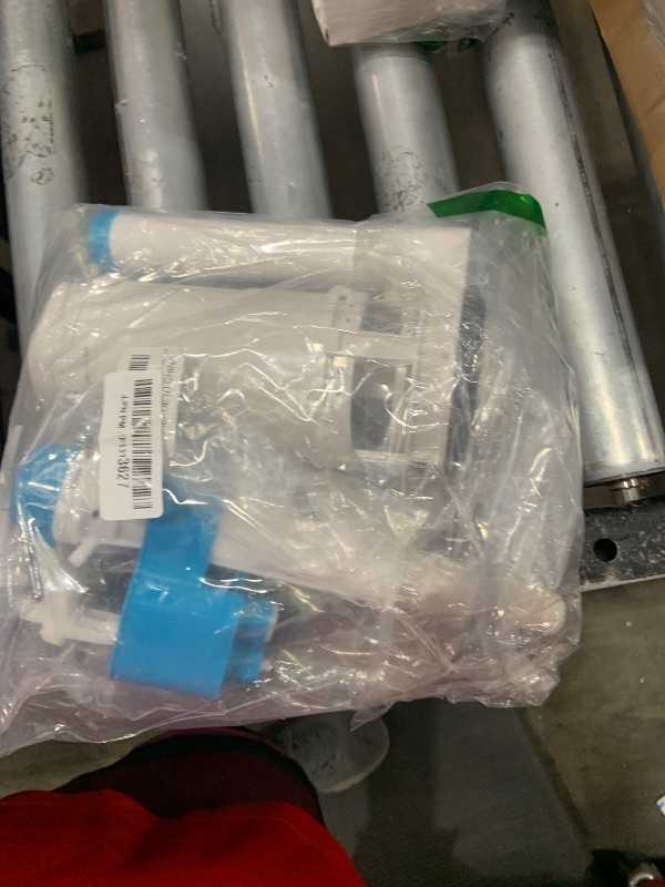 Photo 1 of T Tulead Toilet Dual Flush Valve,Fill Valve,Push Button, One Piece Toilet Repair Kit, Drain Outlet 2.5", for 10"-12" Toilet Tank, Fill Thread Dia G1/2 (Push Button Thread: 2.24")