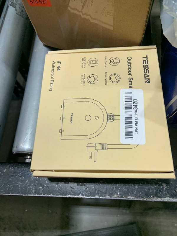 Photo 1 of Outdoor Smart Plug Waterproof, TESSAN WiFi Smart Outlet Switch with 3 Individual Sockets Work with Alexa Echo Google Home, Remote Control Timer by Smartphone