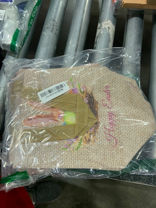 Photo 1 of Sanwuta 24 Pcs Easter Gift Bags Easter Reusable Treat Non Woven Baskets Bunny Tote Bags with Handle for Goodie Hunt