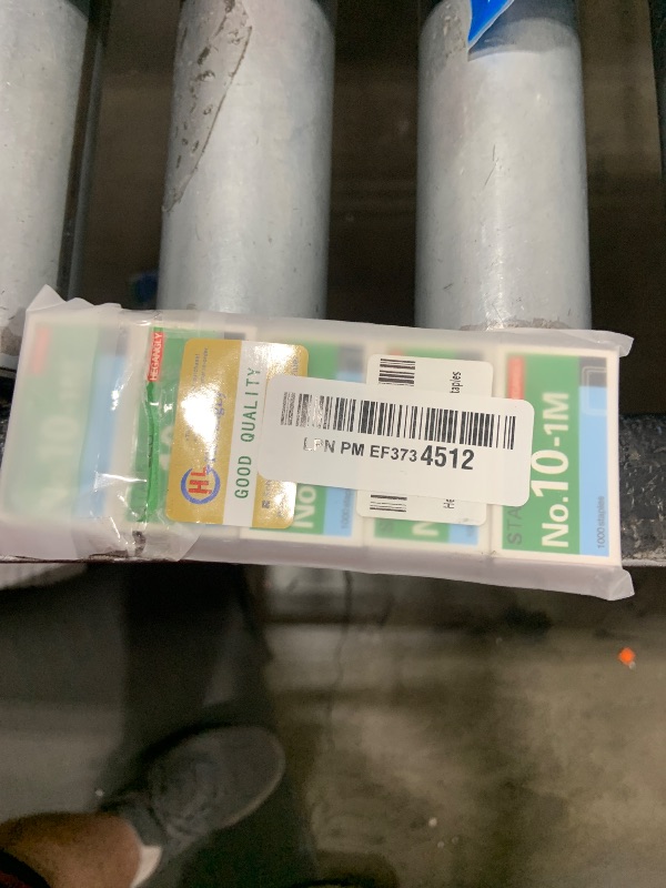 Photo 1 of HeGangLy 5000pcs No.10 Staples for Max HD-10D, Swingline Tot Mini Stapler and Other Mini Staplers (Smaller Than Standard). Silver