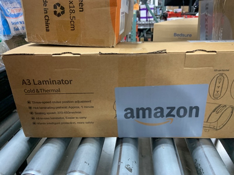 Photo 1 of Qfun Laminator Machine 11x17 Cold Thermal Laminator?13 inch Laminating Machine 60s Warm-up with 30 Laminate Sheets?9 in 1 Desktop A3 Lamination Machine with Paper Trimmer for Teacher Home Office