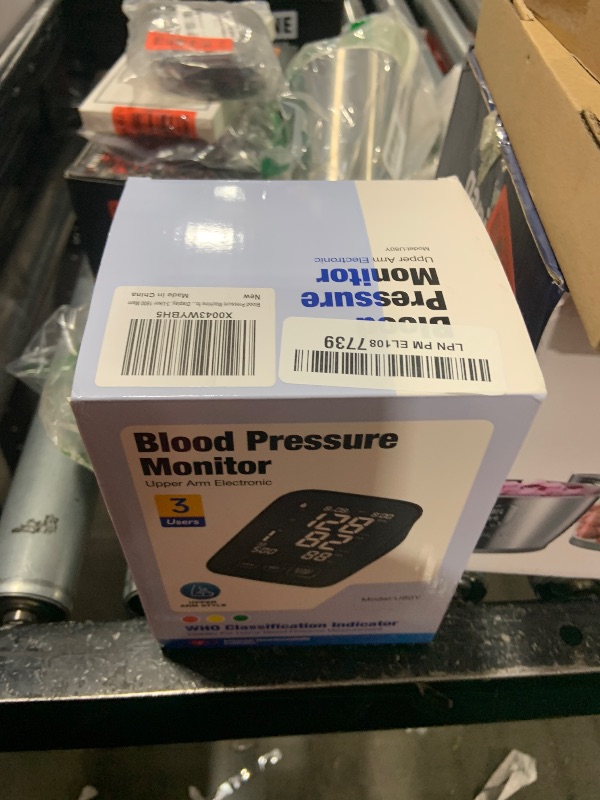 Photo 1 of Blood Pressure Machine for Home Use - 3 Size Cuffs, Small 7"-9", Medium/Large 9"-17" and XL Extra Large 13"-21", Accurate Digital Automatic Upper Arm BP Monitor, Large Backlit Display, 3-User Mode