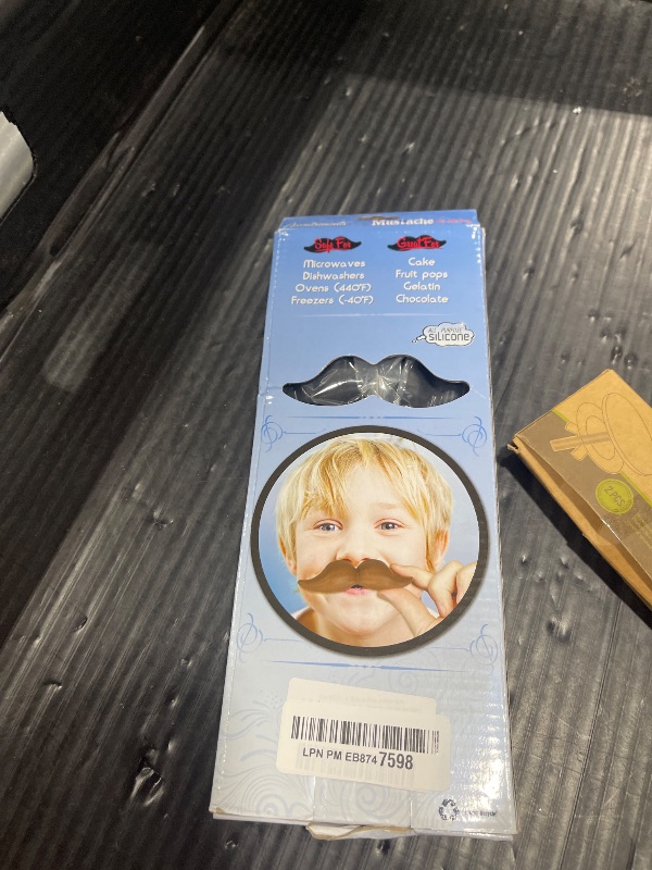 Photo 1 of Animewild Mustache Ice Cube Tray - 8 Slots