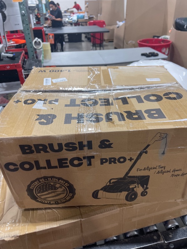 Photo 1 of Artificial Turf Lawn Brush Sweeper, Brush & Collect Pro+ USA, *Cleaning & REVITALISING Turf*