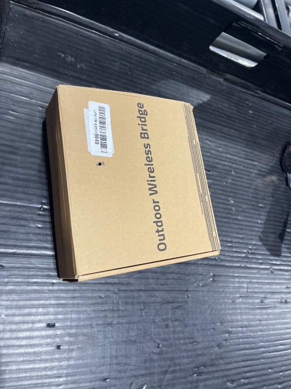 Photo 1 of Point to Point 1.5KM Long Range Wireless Bridge with Bracket Mount for Starlink Internet - Reliable 5.8G 450Mbps CPE WiFi Bridges with 8dBi Antenna for Outdoor IP65 Waterproof, 2-Pack
