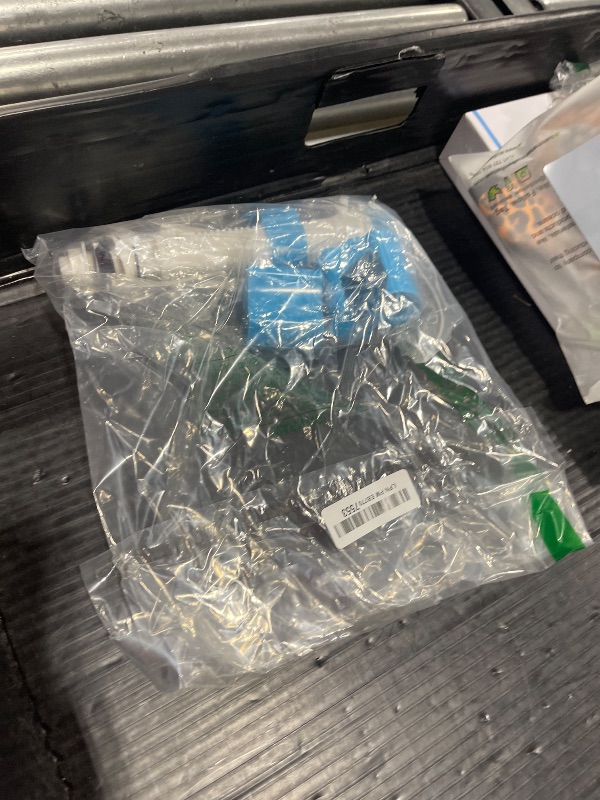 Photo 1 of Toilet Fill Valve Replacement Kit, Silent Abs Water Tank Inlet Valve, Fits Most Toilets, Blue, 10.03 X 3.74 X 2.28 Inches
