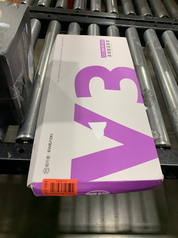 Photo 1 of SEUNKWANG V3 Wireless Keyboard and Mouse with Single Backlit, Metal Panel, Bluetooth/2.4G Rechargeable Computer Keyboard and Mouse Combo Silent Lighted Full Size Cute Keyboards-Rose Pink