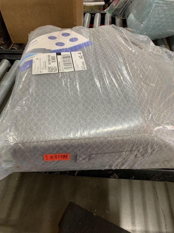 Photo 1 of Adjustable Leg Elevation Pillows for Swelling, Cooling Gel Memory Foam Wedge Pillows for After Surgery, Sciatica Back Knee Hip Ankles Pain Relief, Leg Pillows for Sleeping Blood Circulation