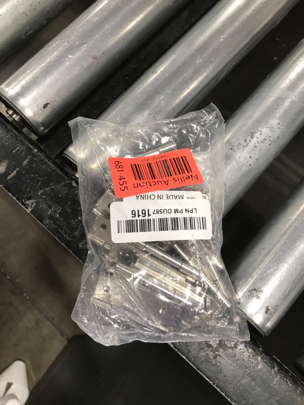Photo 1 of MY MIRONEY 2" 20Pcs Stainless Steel Hinge Home Furniture Hardware Door Folding Butt Hinges Silver Tone