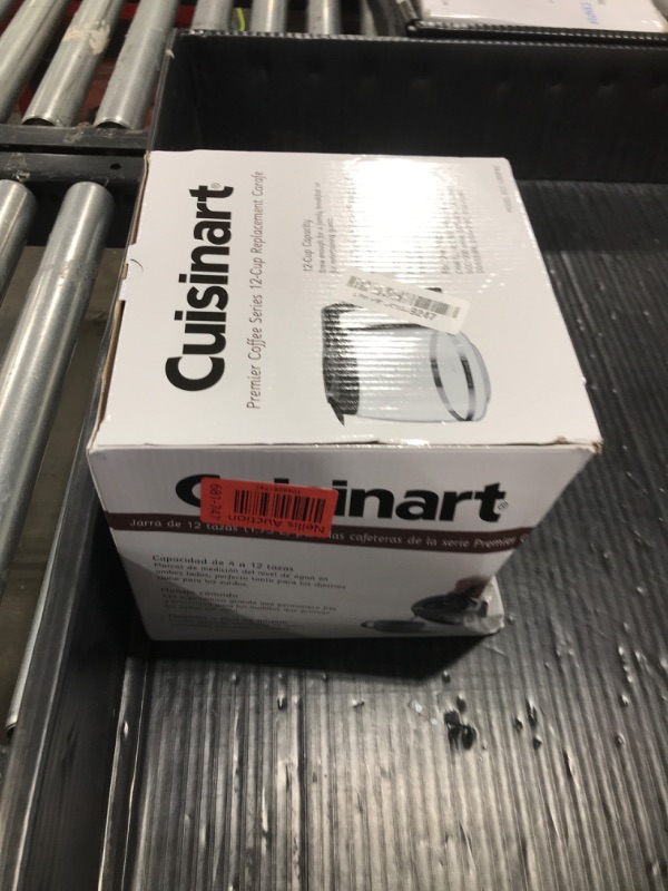 Photo 1 of Cuisinart 12-Cup Replacement Glass Carafe for Coffee Maker, DCC-1200PRC