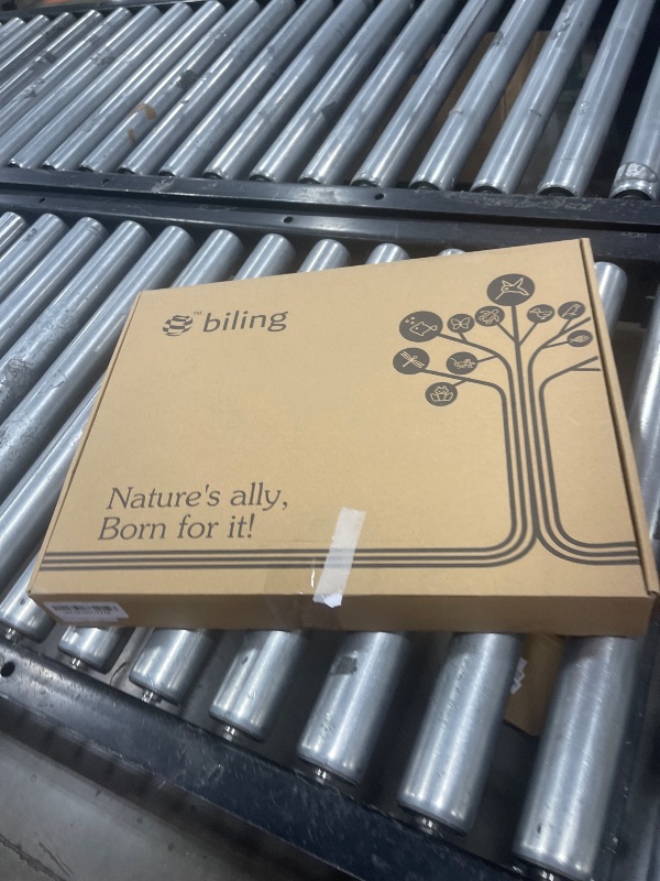 Photo 1 of Biling 25W Solar Fountain Pump, Solar Pond Pump equipped filtration and anti-dry Protection, Solar Pond Fountain with PVC Tubing Various Nozzles Accessories for Water Garden & Pond Pumps