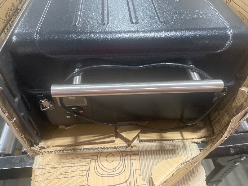 Photo 1 of Traeger Grills TFT18KLD Ranger, Portable Wood Pellet Grill and Smoker – Electric Tabletop Pellet Smoker with Digital Arc Controller, Cast Iron Griddle, For Tailgating and Outdoor Cooking