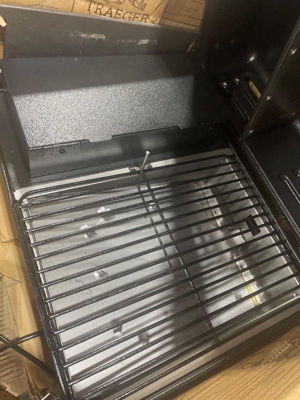 Photo 1 of Traeger Grills TFT18KLD Ranger, Portable Wood Pellet Grill and Smoker – Electric Tabletop Pellet Smoker with Digital Arc Controller, Cast Iron Griddle, For Tailgating and Outdoor Cooking