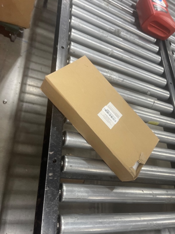 Photo 1 of Built Industrial White Air Vent Register, 4x12 Vent Cover with Damper for Wall - 11.25 x 3.25 Inch Opening - Ceiling Register for Home Improvement, and HVAC System