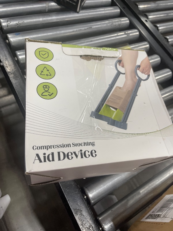 Photo 1 of Compression Sock Aid Device - Sock Aids for Compression Stocking - Helper Device for Putting on Hosiery -Dressing Stick