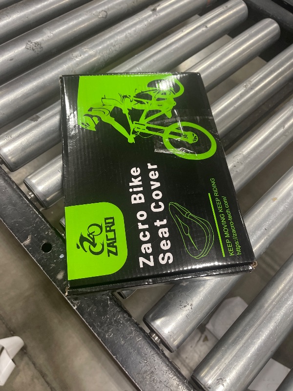 Photo 1 of Zacro Bike Seat Cushion - Gel Padded Cover for Men Women Comfort, Extra Soft Exercise Bicycle Compatible with Peloton, Stationary or Cruiser Seats