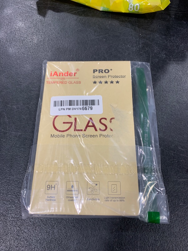 Photo 1 of iAnder 3 Pack Glass Screen Protector for Galaxy S21, 3 Pack Camera Lens Protector with Easy Installation Tray, Supports Fingerprint Sensor, HD Retina Clarity, Case Friendly