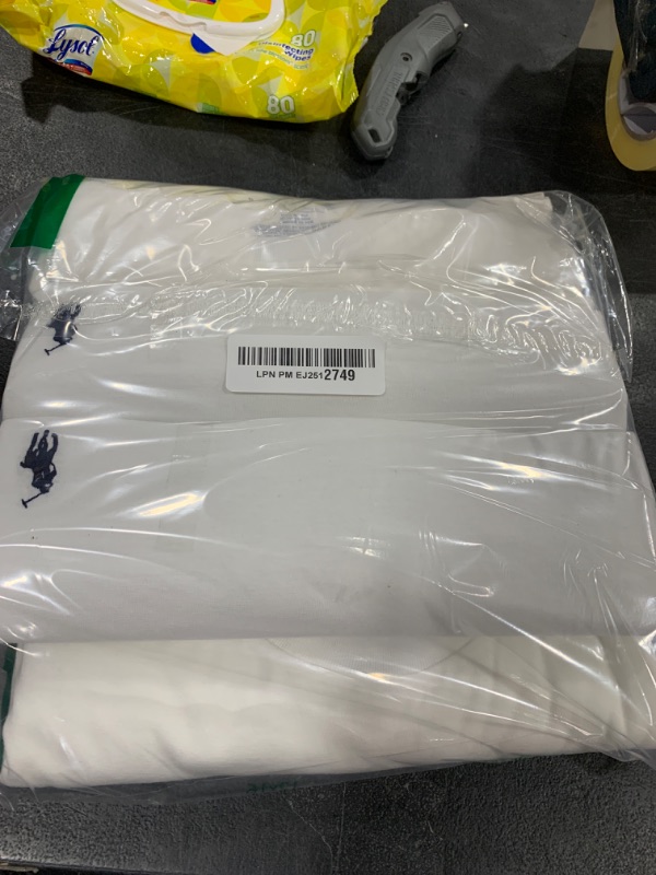 Photo 1 of POLO RALPH LAUREN P5 Cotton Classic Crews 5 White/Cruise Navy SM