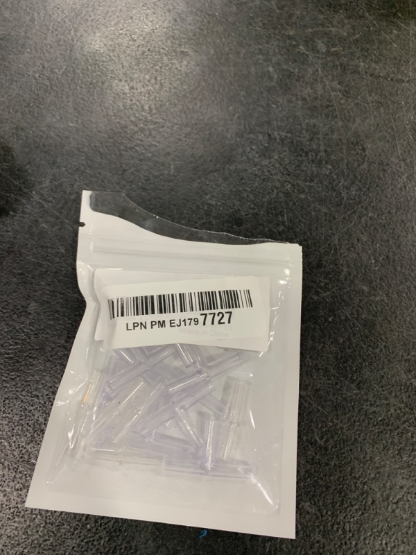 Photo 1 of Pawfly 20 Pack Aquarium Air Valve Connector White Plastic Inline Tubing, 3-Way T & Straight