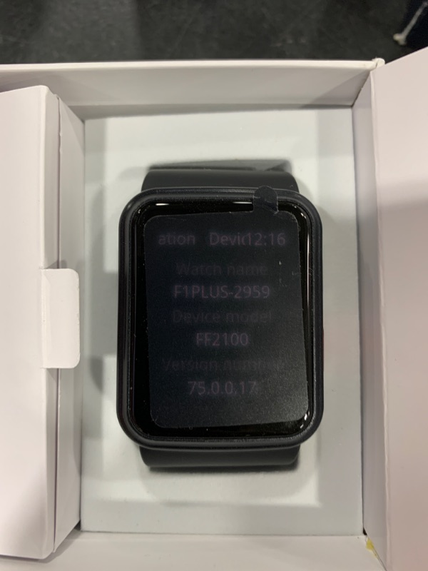 Photo 1 of HISOLAN Smart Blood Pressure Monitor Watch with Inflatable Cuff- Accurate Health Tracking, Wrist BP Monitor, Blood Oxygen Monitoring and Heart Rate, Long Battery Life, Compatible with iOS and Android