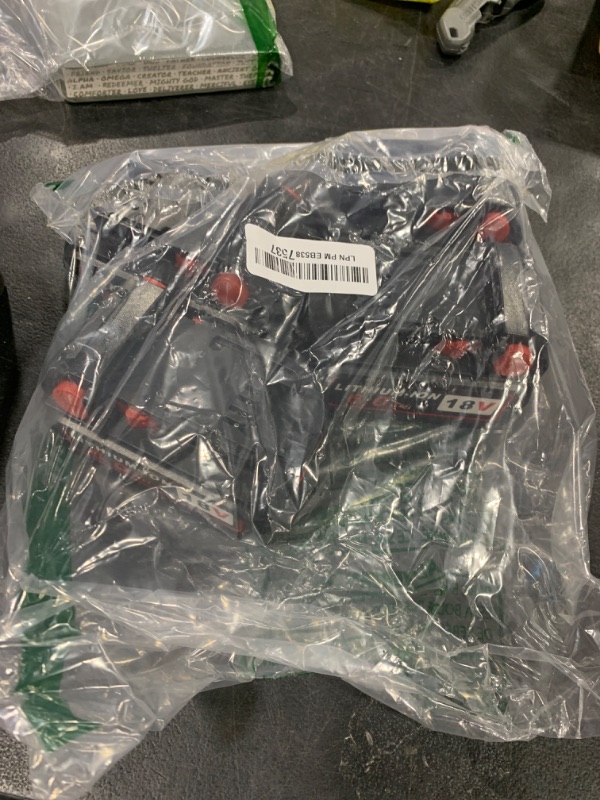 Photo 1 of HavenHarmo 6000mAh Battery Replacement for Milwaukee M18 Battery Compatible with Milwaukee 18V Chargers 4Pack
