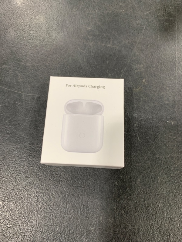 Photo 1 of CIVPOWER Wireless Charging Case Compatible with AirPods 1 2?Air pods Charger Case Replacement with Bluetooth Pairing Sync Button?no Aipods (White)