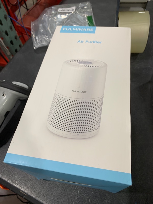 Photo 1 of Air Purifiers for Bedroom, FULMINARE H13 True HEPA Air Filter, Quiet Air Cleaner With Night Light,Portable Small Air Purifier for Home, Office, Living Room