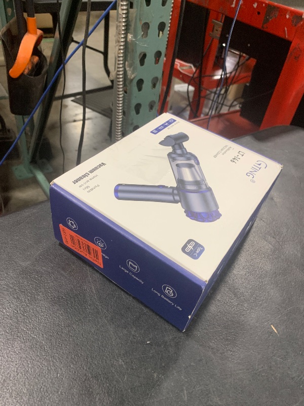 Photo 1 of G-TING Handheld Car Vacuum Cleaner Portable Cordless 16000PA, 4 in 1 Air Duster and Vacuum Cleaner with LED Light and Multi-Nozzles, Mini Hand Held Vacuum Rechargeable for Home, Car, Pet, Office