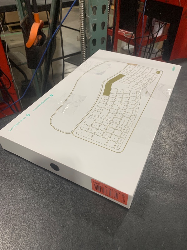 Photo 1 of Nulea RT05B Wireless Ergonomic Keyboard, Split Keyboard with Cushioned Wrist Rest, Bluetooth and USB Connectivity, USB-C Rechargeable, Compatible with Windows Mac