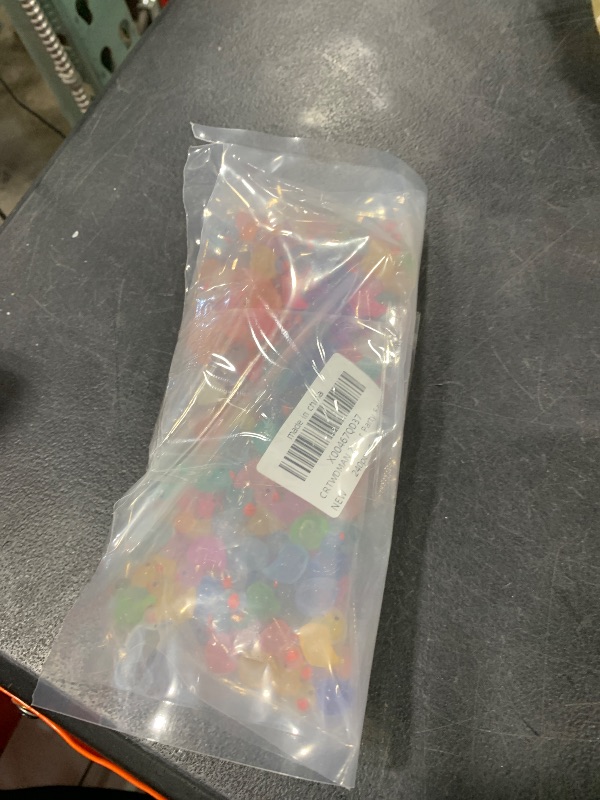 Photo 1 of CRTWDMAN 240Pcs Luminous Mini Resin Ducks,Tiny Duck Glow in The Dark,Little Ducks,Small Ducks to Hide,Miniature Figures for Party Favor