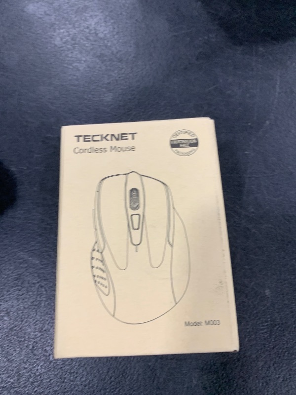 Photo 1 of TECKNET Wireless Mouse for Laptop, Silent Mouse Quiet Click, Computer Mouse Wireless, 6 Adjustable 4000 DPI Computer Mice - Purple