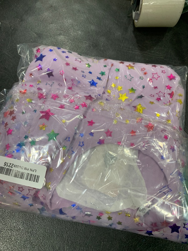 Photo 1 of ABEWIP Girls Sequin Tulle Dress Rainbow Star Ruffle Sparkle Toddler Girl Kids Birthday Party Dress Toddler Bridesmaid Wedding Gown Dresses Light Purple 130/7-8 Years