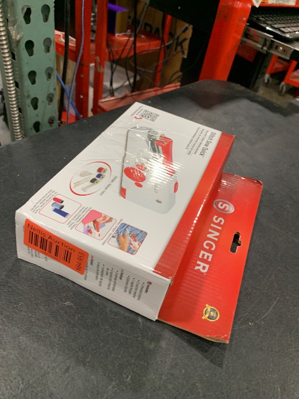 Photo 1 of SINGER Stitch Sew Quick Portable Mending Machine - Single Thread Machine for Quick Repairs