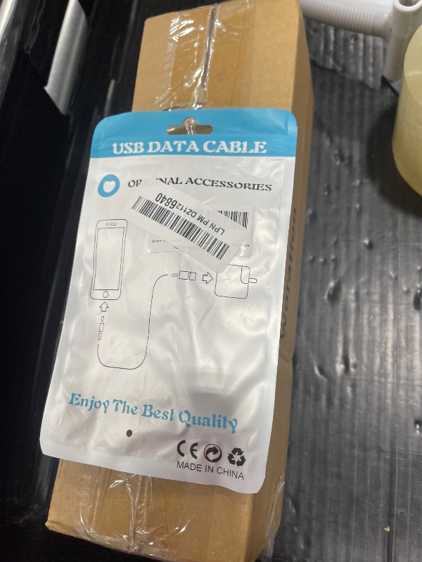 Photo 1 of Snisre Car Carplay Cable, USB A to Lightning Cable 3FT Compatible with iPhone 14 13 12 11 Pro Max XR XS X Charger Cord?Car Charging Cord?Black?