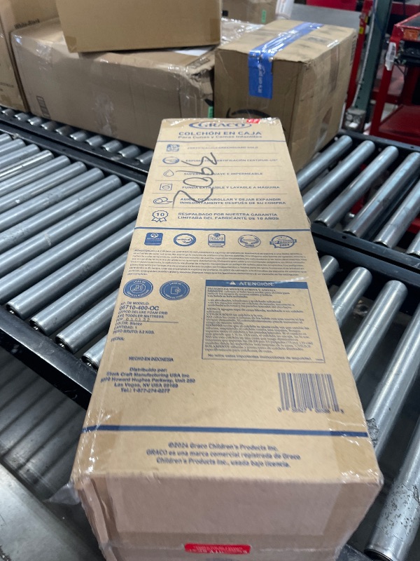 Photo 1 of Premium White Foam Crib and Toddler Mattress
