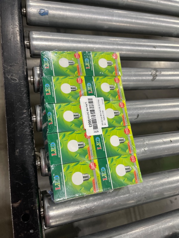 Photo 1 of Night Light Bulb 1 Watt LED Low Watt Bulbs E26 E27 Standard Base Daylight White 6000K Not Dimmable G45 Energy Saving Light Bulbs 10W Equivalent for Home Bedroom Courtyard Garden 10Pack