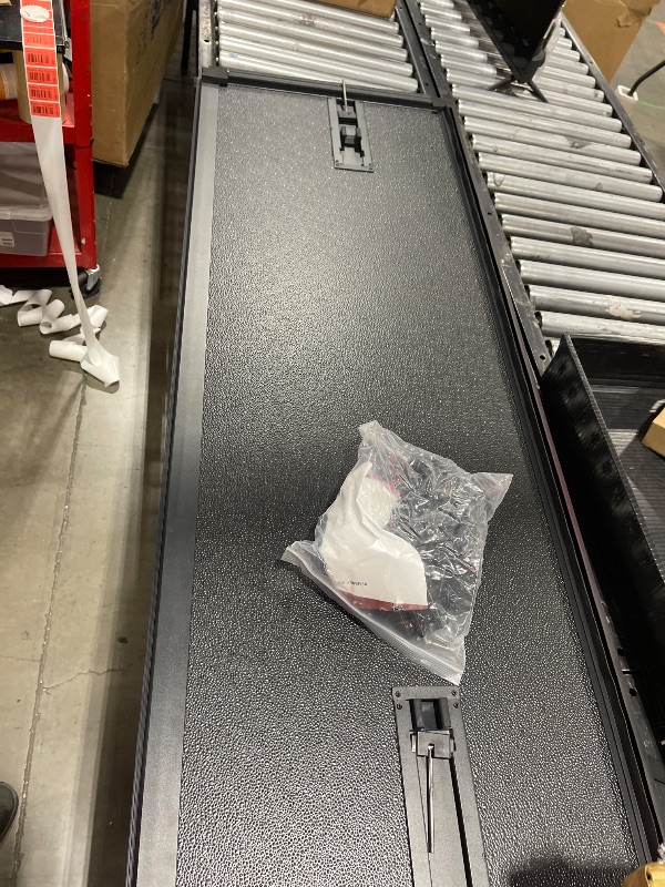 Photo 1 of AUTOSAVER88 FRP Hard Tri-fold Truck Bed Tonneau Cover Compatible with Toyota Tacoma 2024 5ft Bed (Excl. Trail Edition)