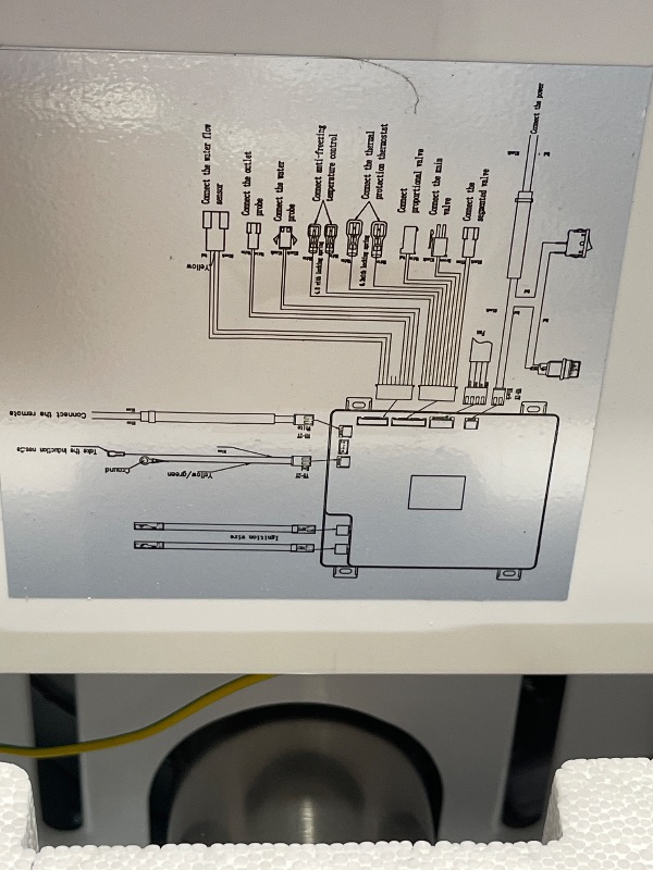 Photo 1 of 3.5 Gallon 24KW RV Tankless Water Heater, 65000 BTU Instant RV Hot Water Heater, 12V Camper Propane with Double Water Outlet & Remote Controller