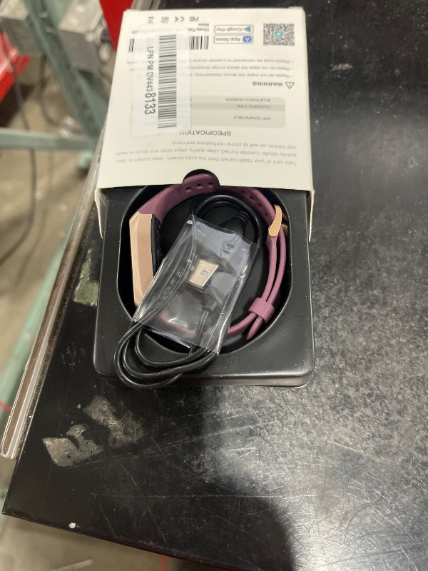 Photo 1 of Fitness Tracker for Women with 24/7 Heart Rate, Blood Pressure, Calorie Tracking, Activity Tracker with 1.1" AMOLED Screen, Waterproof Step Tracker for Android iPhones Men Women