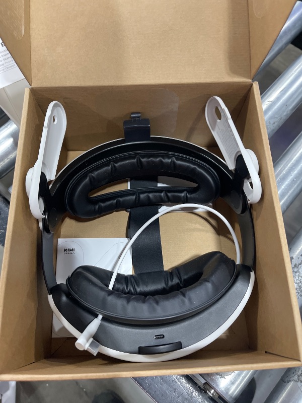Photo 1 of KIWI design H4 Boost Comfort Battery Head Strap Accessories for Meta/Oculus Quest 3/Quest 3s, Dual Fast Charge The VR Headset and Battery Strap in 2.5h, Halo Head Strap Reduce Facial Pressure
