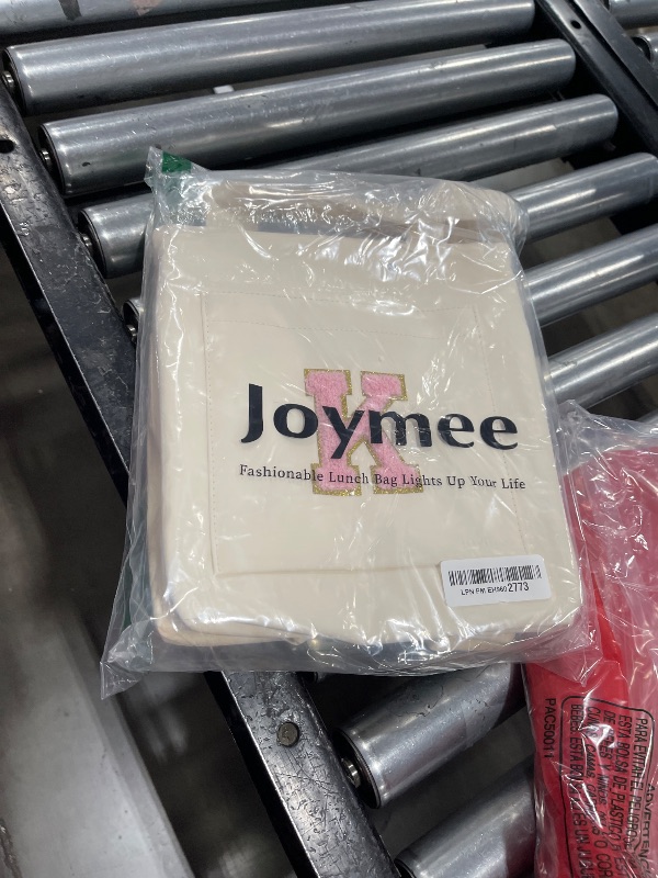Photo 1 of Joymee Leather Lunch Box Lunch Bag for Women Adult Insulated Reusable Leakproof Large Spacious Lunch Cooler Lunch Tote Bag with Bottle Holder and Side Pockets for Work Picnic Beach (Letter K)