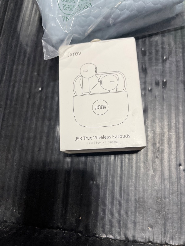 Photo 1 of Wireless Earbuds, Bluetooth Headphones 5.4 HiFi Stereo, in Ear Earphones with 4 ENC Noise Cancelling Mics, 40H Playtime Ear Buds with Mini Case, IP7 Waterproof Headset with LED Display, USB C Charging