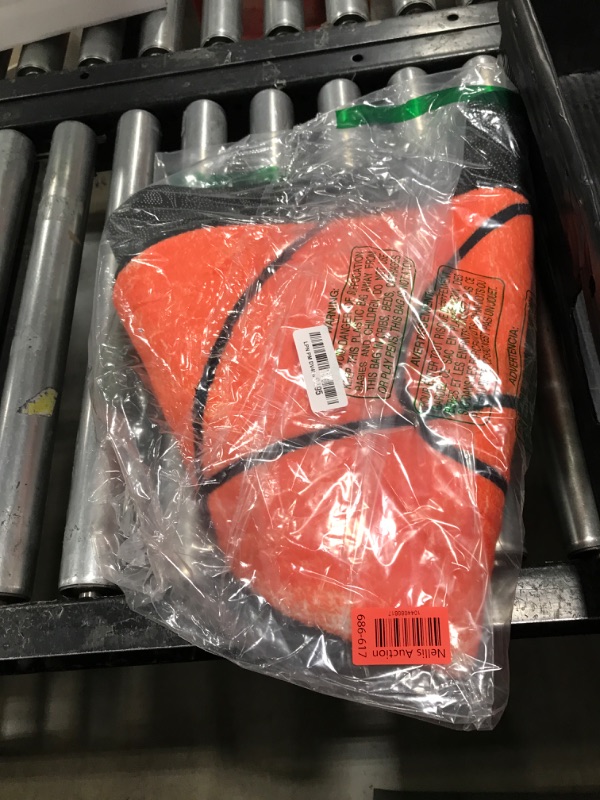 Photo 1 of Nuanchu 3 Pcs Basketball Plush Pillows and Basketball Rug for Boys Room Decor Fluffy Soft Stuffed Sports Throw Pillows Round Carpet Area Rug for Bedroom Decor