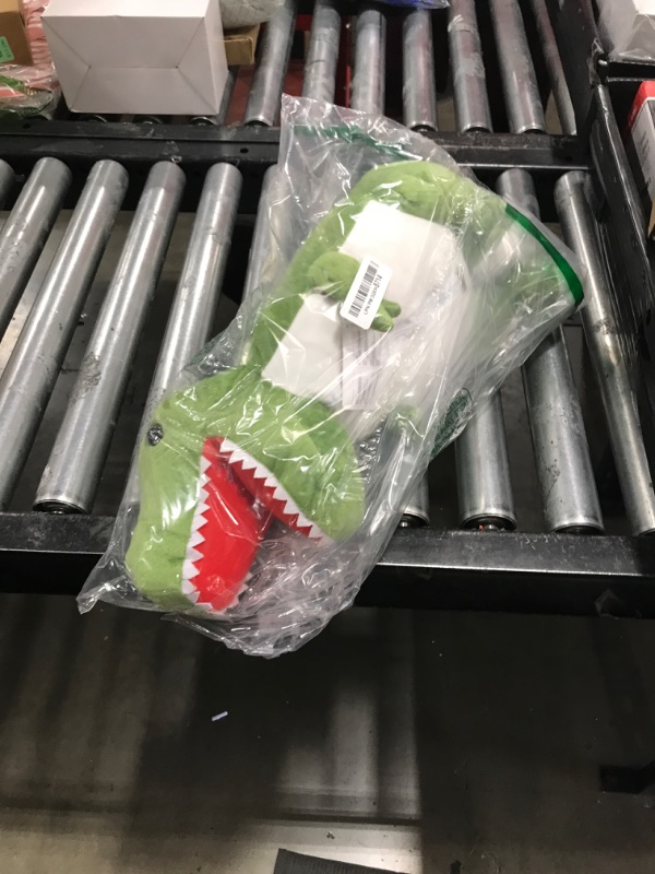 Photo 1 of MorisMos Dinosaur Stuffed Animal with Babies,23.6'' Big T-Rex Mommy Stuffed Dinosaur with 3 Baby Dino Plush Toys, 3 Eggs,Boy Girl Dino Toys for Kid Birthday Christmas,Green T-rex