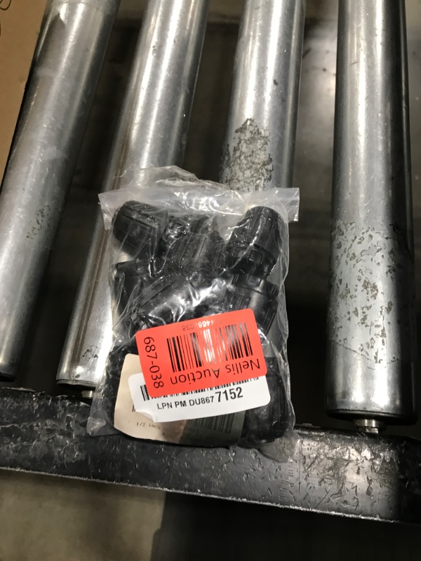 Photo 1 of CARPATHEN Drip Irrigation Fittings Kit - 5/16” to 1/4” Connectors - (15-Pack) - 5 x Barbed Tee Connector for 5/16 to 1/4 Irrigation Tubing - 5 x Tee Splitter for 1/4 tubing - 5 x 1/4 End Plugs